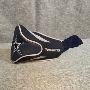 NFL Dallas Cowboys Hybrid X Head Cover Golf Club Cover Blue Embroidered